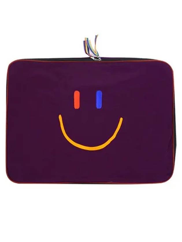 Boston Carrier Duffel Bag Purple - LALA SMILE - BALAAN 1