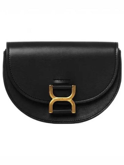 Marcie Leather Mini Cross Bag Black - CHLOE - BALAAN 2