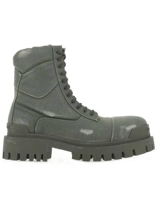 canvas combat ankle boots - BALENCIAGA - BALAAN 1