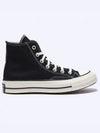 Chuck 70 Classic High Top Sneakers Black - CONVERSE - BALAAN 2