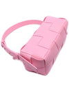 Brick Cassette Intrecciato Small Shoulder Bag Pink - BOTTEGA VENETA - BALAAN 6