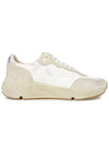 Running Sole Leather Low Top Sneakers White - GOLDEN GOOSE - BALAAN 5