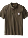 Polo short sleeve t shirt moss green K570 - CARHARTT - BALAAN 1