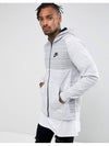 01883025100Advance 15 Hooded Zip JacketGray - NIKE - BALAAN 1