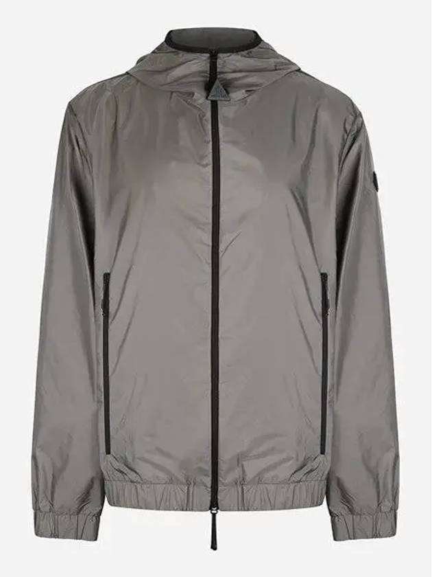 24SS 1A00149 5968E 916 Algovia Men's Rain Hooded Jacket Gray 999027 - MONCLER - BALAAN 1