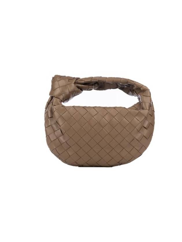 Jodie Intrecciato Small Tote Bag Taupe - BOTTEGA VENETA - BALAAN 1