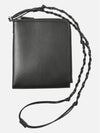 Tangle Smooth Leather Passport Wallet Black - JIL SANDER - BALAAN 4