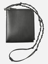 Tangle Smooth Leather Passport Wallet Black - JIL SANDER - BALAAN 2