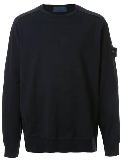 Ghost Piece Sweatshirt Dark Navy 7215637F3 V0020 - STONE ISLAND - BALAAN 2