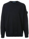 Ghost Piece Sweatshirt Dark Navy 7215637F3 V0020 - STONE ISLAND - BALAAN 1