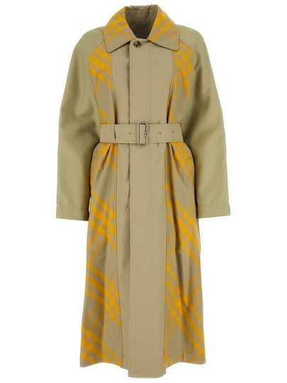 Check Belted Trench Coat Beige - BURBERRY - BALAAN 2