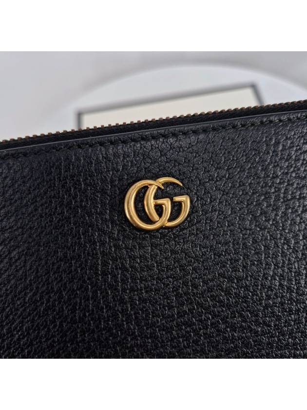 Marmont GG logo clutch bag black - GUCCI - BALAAN 5