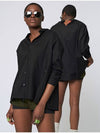 Back Slit Shirt Black - ATHPLATFORM - BALAAN 2