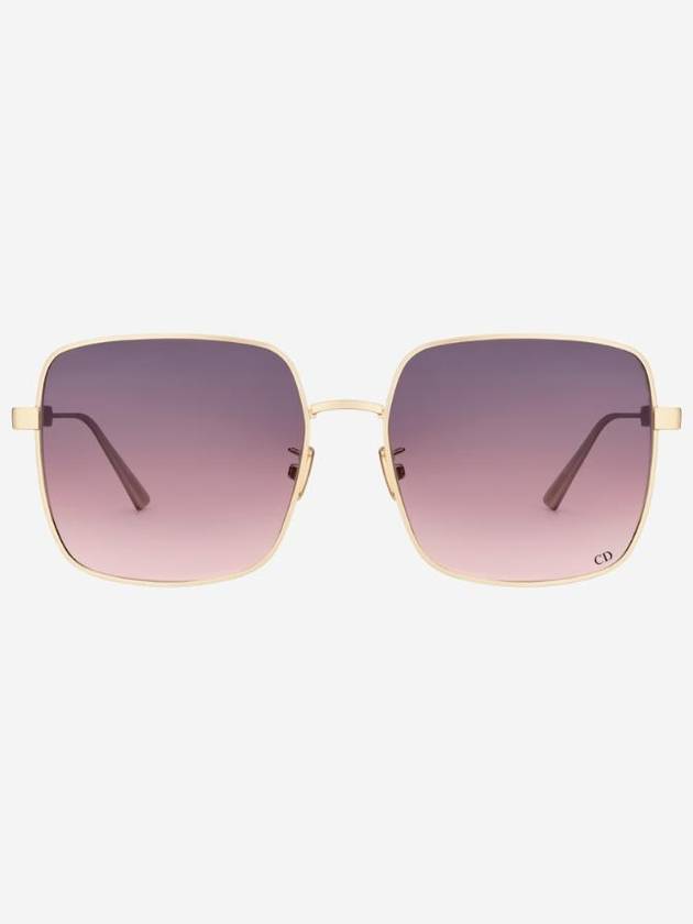 Cannage S1U Square Sunglasses Gold - DIOR - BALAAN 1