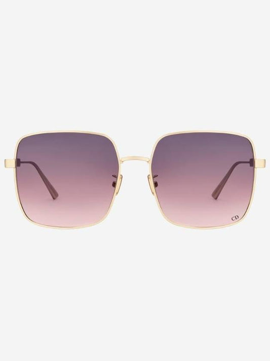 Cannage S1U Square Sunglasses Gold - DIOR - BALAAN 1