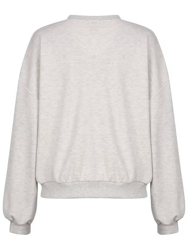 Cable Patch Sweatshirt MW4ME489 - P_LABEL - BALAAN 6