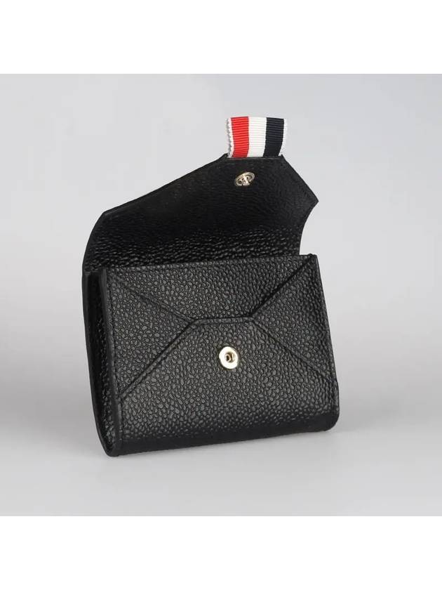 Envelope Card Wallet Black - THOM BROWNE - BALAAN 3