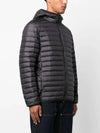 Loom Woven Chambers R-Nylon Down-TC Packable Jacket Charcoal Grey - STONE ISLAND - BALAAN 3