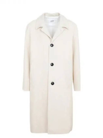 Wool Single Coat Vanilla - AMI - BALAAN 2