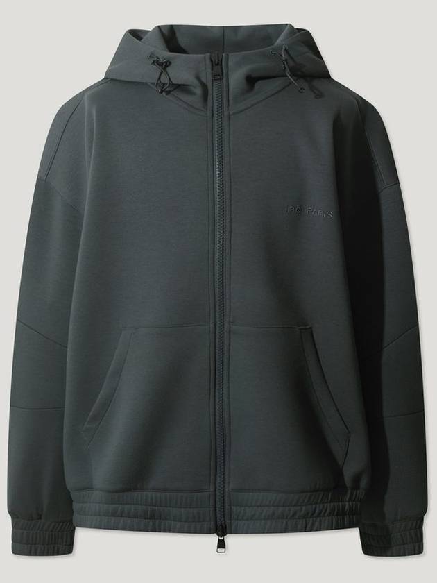 Gray SCUBA hoodie zip up jumper - IRO - BALAAN 7