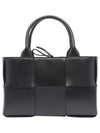 Arco Mini Tote Bag Black - BOTTEGA VENETA - BALAAN 2