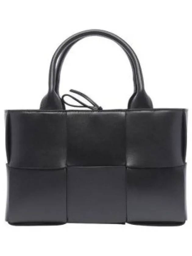 Arco Mini Tote Bag Black - BOTTEGA VENETA - BALAAN 2