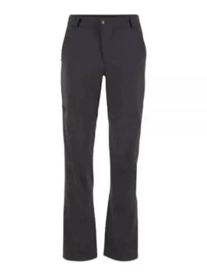 Women's Gefjon 2.0 Flexible Cotton Straight Pants Raven - KLATTERMUSEN - BALAAN 2