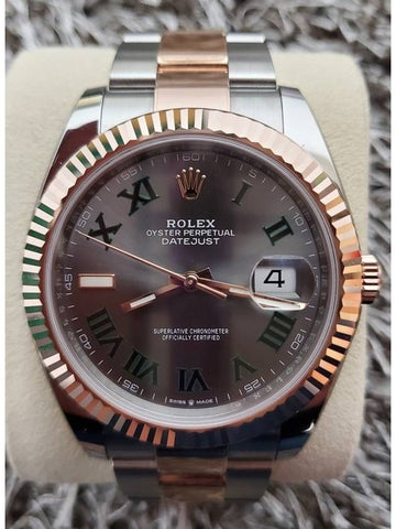 Rolex Datejust Combi Slate Roman Oyster 20 Years - ROLEX - BALAAN 1