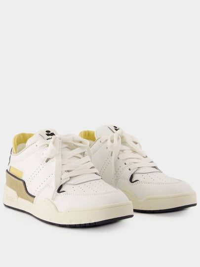 Emree Sneakers - Isabel Marant - Leather - Yellow - ISABEL MARANT - BALAAN 2