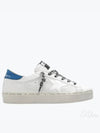 Women's Hi Star Blue Tab Nappa Leather Low Top Sneakers White - GOLDEN GOOSE - BALAAN 2