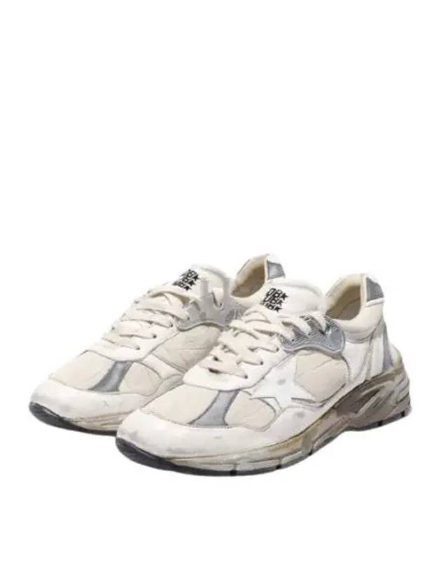 Dad Star Nappa Nylon Low Top Sneakers Beige - GOLDEN GOOSE - BALAAN 2