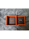 Small Chaine D'Ancre Enchainee Ring Silver - HERMES - BALAAN 3