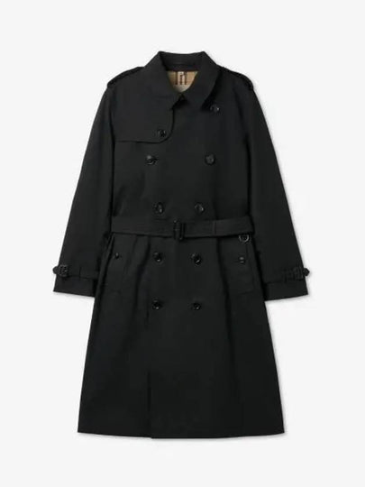 Heritage Kensington Trench Coat Black - BURBERRY - BALAAN 2