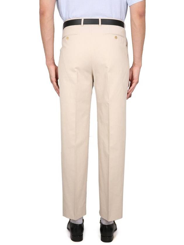 Embroidered Pleated Pants Ivory 743238 ZAAZM 1902 - GUCCI - BALAAN 5