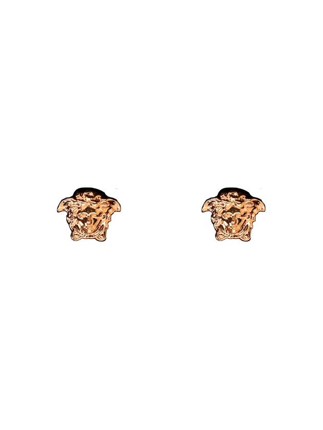 Medusa Head Stud Earrings Gold - VERSACE - BALAAN 2