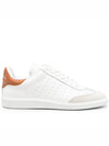 Bryce Low Top Sneakers White Brown - ISABEL MARANT - BALAAN 3