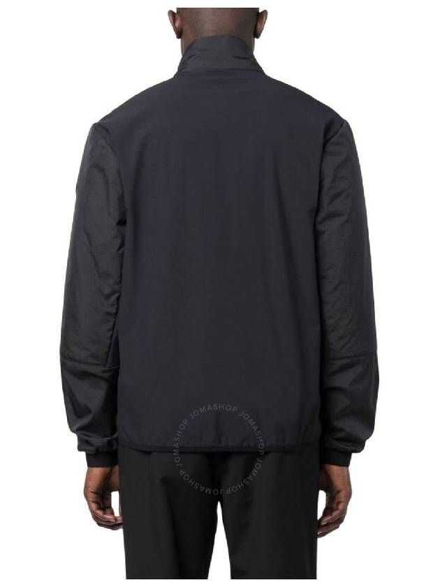 Men Faret Crinkle Zip Up Jacket Black - MONCLER - BALAAN 3