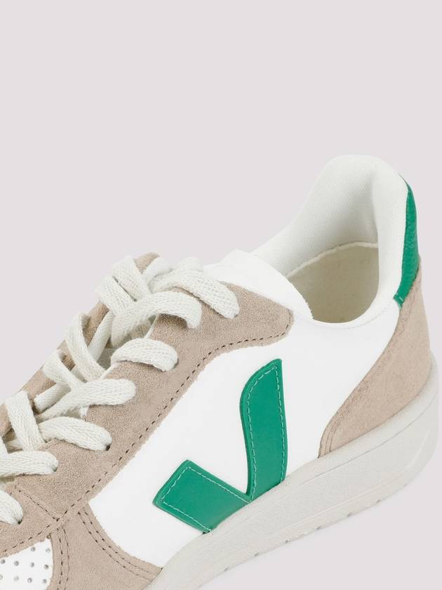 Veja V10 Chromefree Leather Sneakers Shoes - VEJA - BALAAN 4