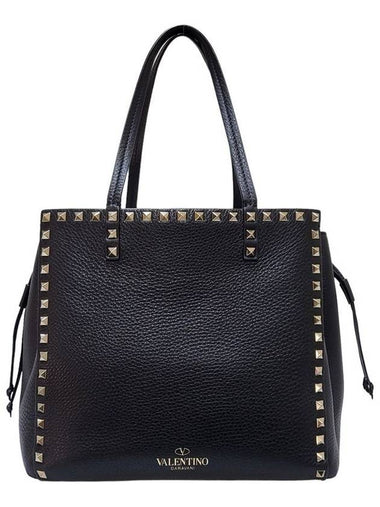 Women s PW2B0A63 Rockstud Double Handle Tote Bag - VALENTINO - BALAAN 1