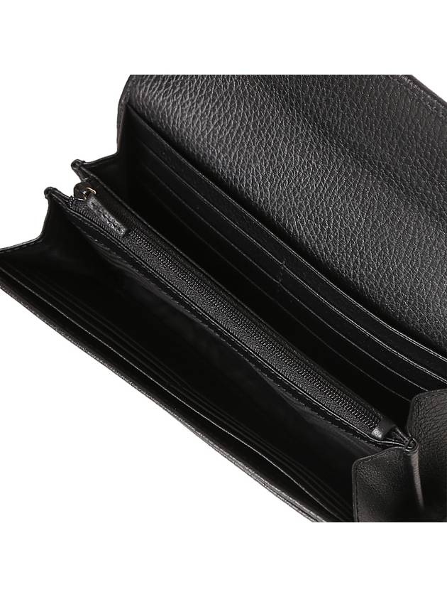 GG Interlocking Long Wallet Black - GUCCI - BALAAN 6