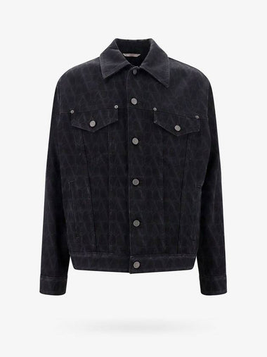 23 fw Denim Jacket WITH TOILE ICONOGRAPHE Print 3V3DC03C9L80NO B0650426676 - VALENTINO - BALAAN 1