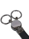 Gancini Revival Key Holder Black - SALVATORE FERRAGAMO - BALAAN 7