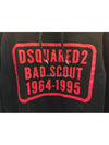 Bad Scout Logo Hoodie Black - DSQUARED2 - BALAAN 5