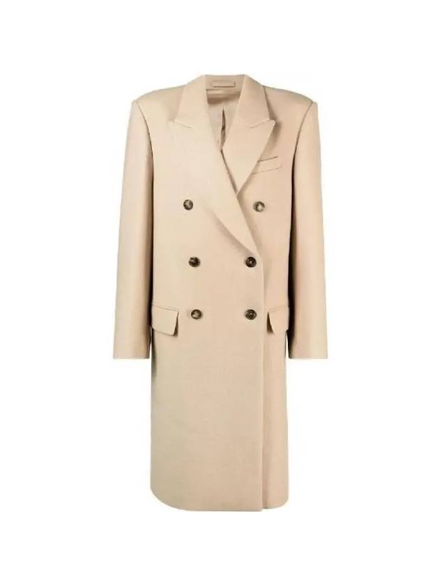 WARDROBE NYC Hailey Bieber Wool Double Coat W4030R09 - ETC - BALAAN 1