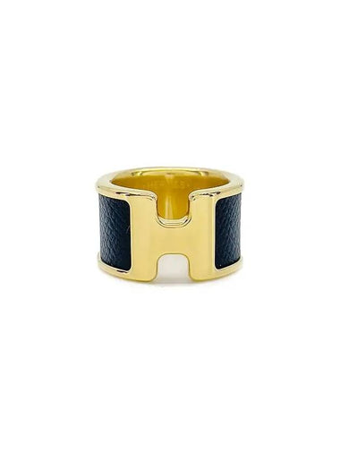 Olymp Ring Large Model S Black 4HA0925 - HERMES - BALAAN 1