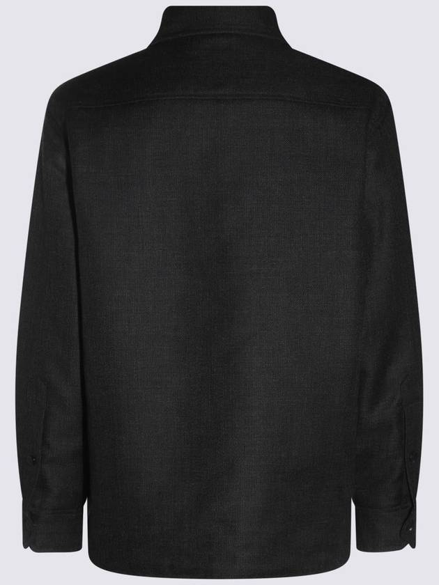 Valentino Garavani Grey Wool Casual Jacket - VALENTINO - BALAAN 2