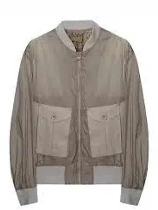 Flight Combo Zip-up Jacket Grey - TEN C - BALAAN 2