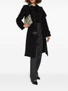 Detachable Collar Trench Coat Black - BURBERRY - BALAAN 5