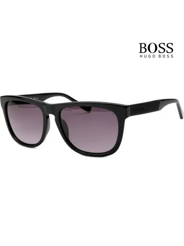 Hugo Boss sunglasses BOSS0093S 6ECEU square horn rim - HUGO BOSS - BALAAN 1