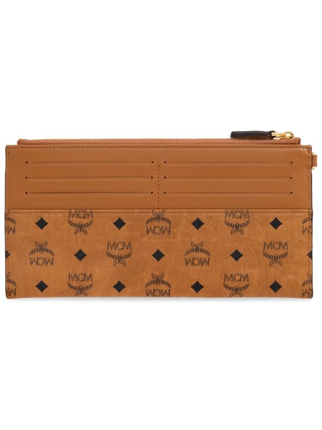 MCM Wallet With Monogram, Women's, Brown - MCM - BALAAN 3